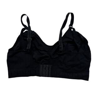 KINDRED BRAVELY Simply Sublime Nursing Bra in Black Size XL Maternity Postpartum